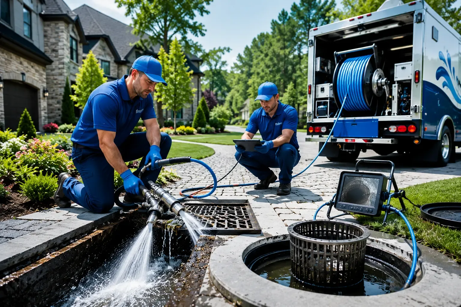 Local outdoor drain cleaning professionals in Warren, ME